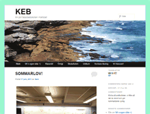 Tablet Screenshot of keb.klassbloggarna.se