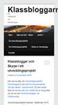Mobile Screenshot of klassbloggarna.se